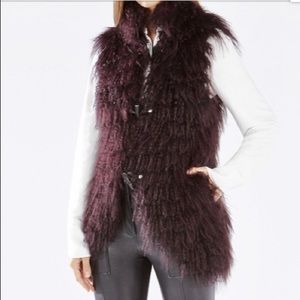 BCBGmaxazria wine vest 🤍